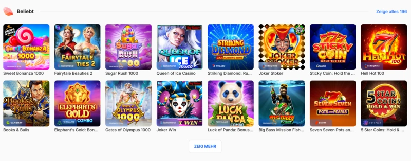 Ice Casino Spiele